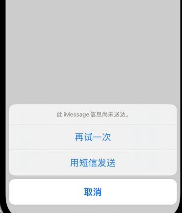 雷鸣镇apple维修iPhone上无法正常发送iMessage信息