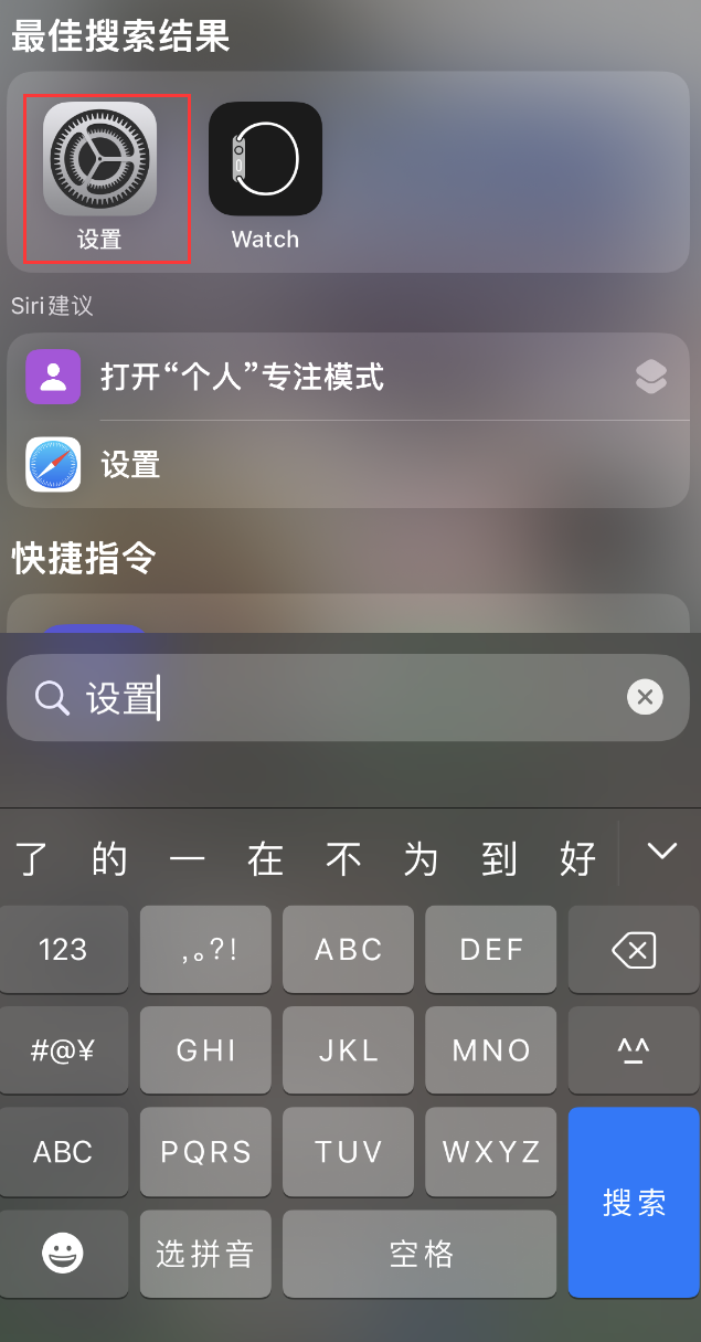 雷鸣镇苹果手机维修分享：iPhone 找不到“设置”或“App Store”怎么办？ 