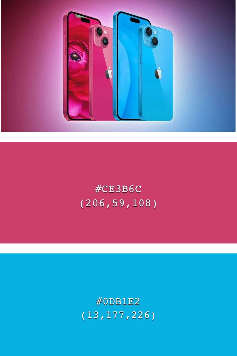 雷鸣镇苹果维修网点分享iPhone 15 系列手机有哪些配色 