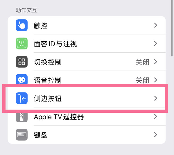 雷鸣镇苹果14维修店分享iPhone14 Plus侧键双击下载功能关闭方法 